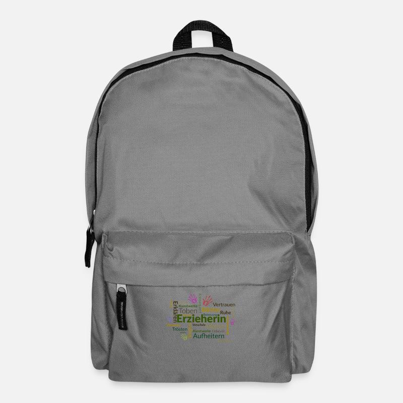 Erzieherin T-Shirt Komplimente - Rucksack - Mittelgrau