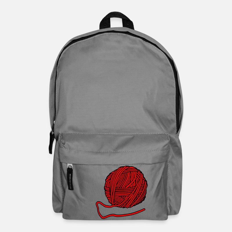 Wolle - Rucksack - Mittelgrau