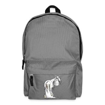 Viking Icelandic Horse - Horses - Backpack - elephant grey - Front