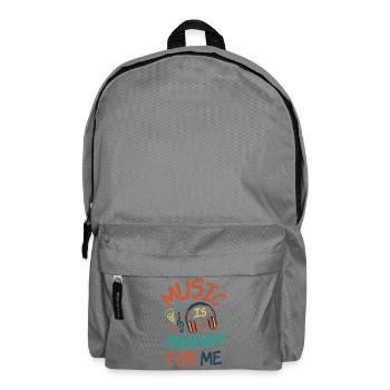 La musique est une thérapie pour moi - Sac à dos - gris éléphant - Devant