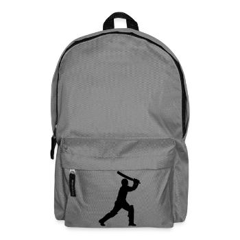 Image d’ombre de cricket - Sac à dos - gris éléphant - Devant