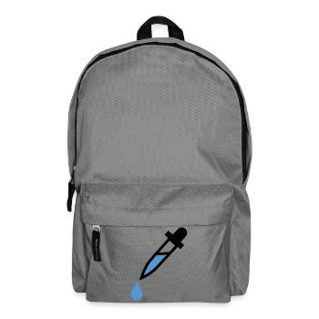 pipette dropping glass dosage - Backpack - elephant grey - Front