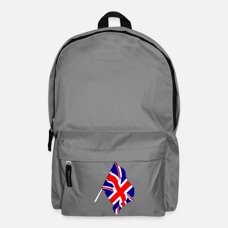 Flagge Großbritannien - Rucksack - Mittelgrau