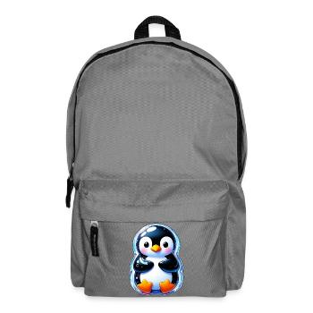 Pingouin - Sac à dos - gris éléphant - Devant
