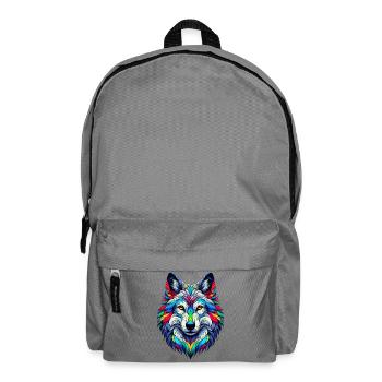 Wolf - Backpack - elephant grey - Front