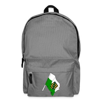 Flag Saxony - Backpack - elephant grey - Front