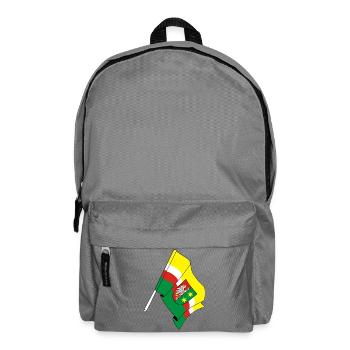 Flagge: Lubusz Polen - Rucksack - Mittelgrau - Vorne