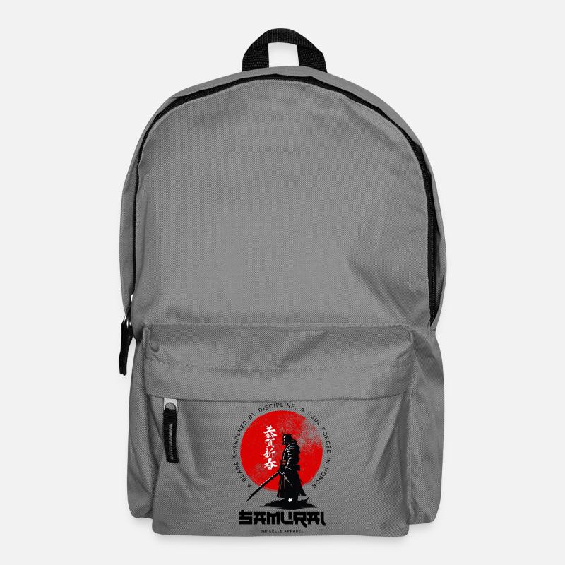 Samurai Mondkreis - Rucksack - Mittelgrau