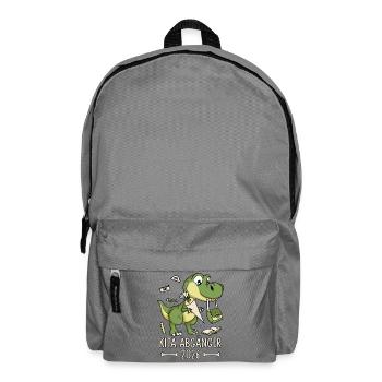 Diplômé de la garderie Dinosaure 2026 - Sac à dos - gris éléphant - Devant