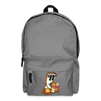 GEGENWART - Rucksack - Mittelgrau - Vorne