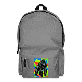 gorilla - Backpack - elephant grey - Front