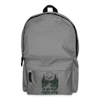 Aventure Nature - Je Suis Mon Propre Chemin - Sac à dos - gris éléphant - Devant