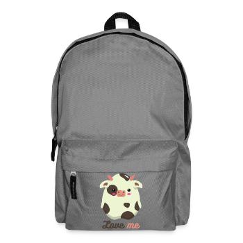 cow - Backpack - elephant grey - Front