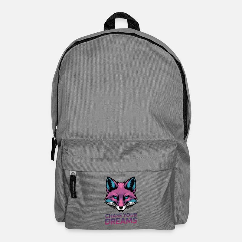 Fuchs-Jagd-Träume - Rucksack - Mittelgrau