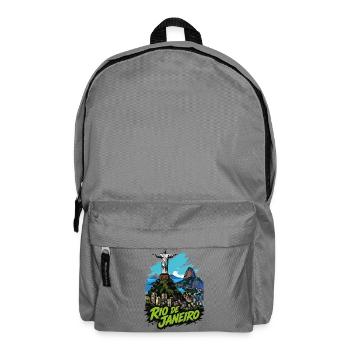 Rio de Janeiro Silhouette - Rucksack - Mittelgrau - Vorne