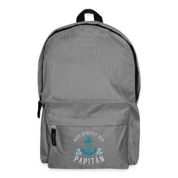 Anker & Wellen Papitän  - Rucksack - Mittelgrau - Vorne