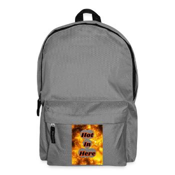 Chaud, je suis là - Sac à dos - gris éléphant - Devant