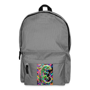 Gecko - Rucksack - Mittelgrau - Vorne