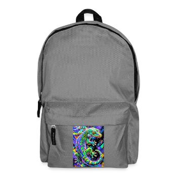 Gecko - Rucksack - Mittelgrau - Vorne