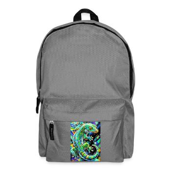 Gecko - Rucksack - Mittelgrau - Vorne