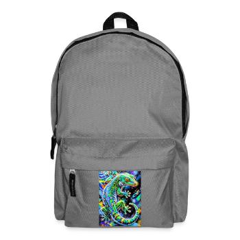 Gecko - Rucksack - Mittelgrau - Vorne