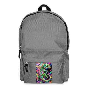Gecko - Rucksack - Mittelgrau - Vorne