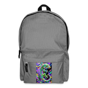 Gecko - Rucksack - Mittelgrau - Vorne