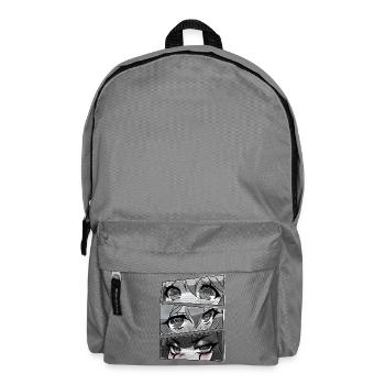 Herzaugen Manga Panels - Rucksack - Mittelgrau - Vorne