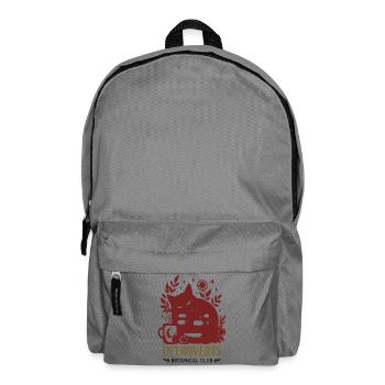 Introvert Botanik Club Emblem - Rucksack - Mittelgrau - Vorne