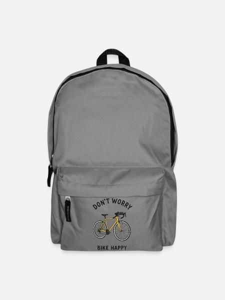 Bike happy - Rucksack - Mittelgrau