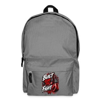 Gebaut für den Kampf - Rucksack - Mittelgrau - Vorne