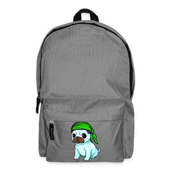 Bandana Mops - Rucksack - Mittelgrau - Vorne