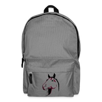Pferd - Rucksack - Mittelgrau - Vorne