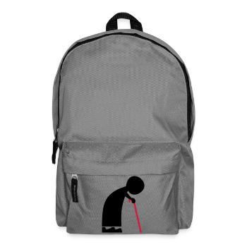 grand-mère - Sac à dos - gris éléphant - Devant