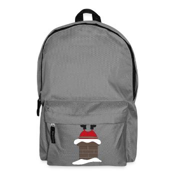 weihnachten - Rucksack - Mittelgrau - Vorne