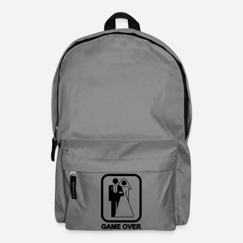 Game Over - Rucksack - Mittelgrau