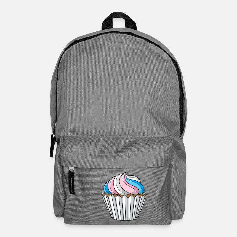Transgender Pride Cupcake - Backpack - elephant grey