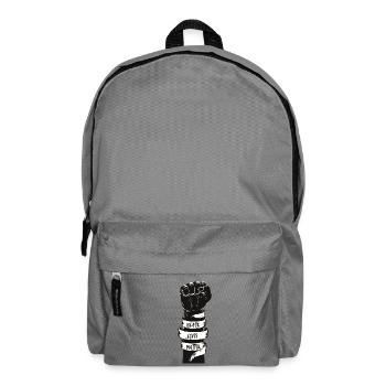 les vies noires comptent - Sac à dos - gris éléphant - Devant