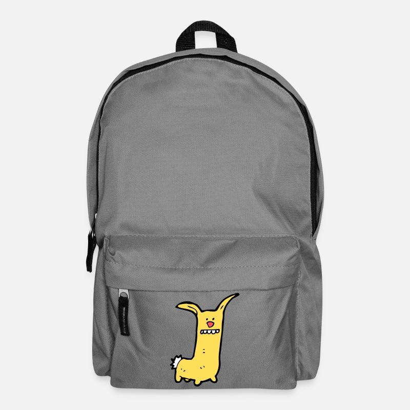 Lustiges Comic Tier - Rucksack - Mittelgrau