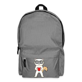 Van turc avec lunettes de soleil et cœur - Sac à dos - gris éléphant - Devant