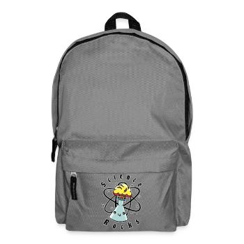 Wissenschaft Rockt - Rucksack - Mittelgrau - Vorne