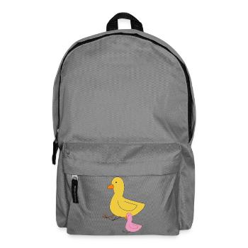 Duck Mother Child - Backpack - elephant grey - Front
