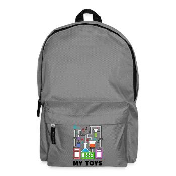 Scientist Statement Job Workaholic Career - Backpack - elephant grey - Front