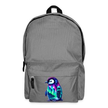 Manchot aurore boréale - Sac à dos - gris éléphant - Devant
