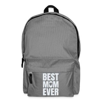 Best mom ever - Backpack - elephant grey - Front