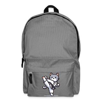 Karate Kitty: Die katzenartige Kämpferin - Rucksack - Mittelgrau - Vorne