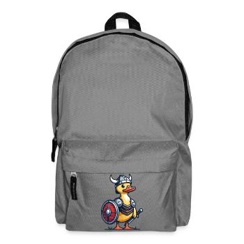 Viking Quacksalber: Die Ente von Walhalla - Rucksack - Mittelgrau - Vorne