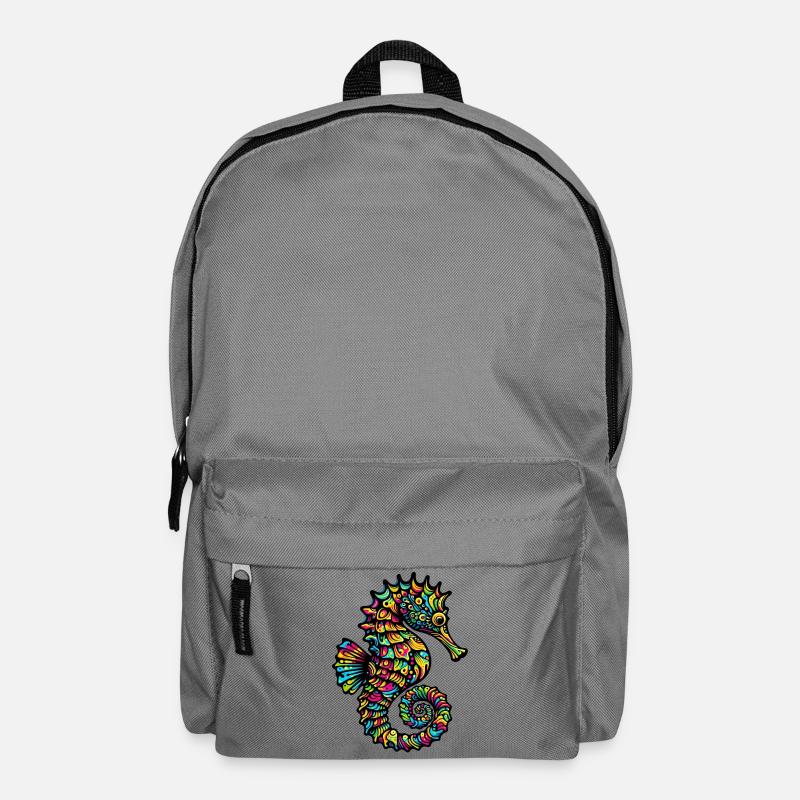 hippocampe - Sac à dos - gris éléphant