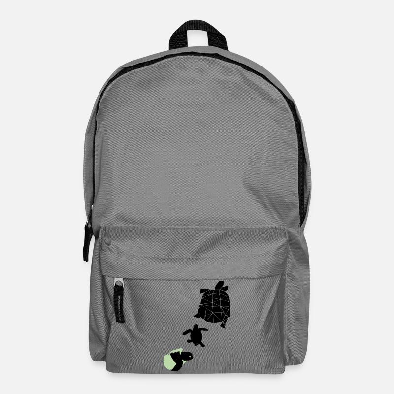 Schildkröte - Rucksack - Mittelgrau