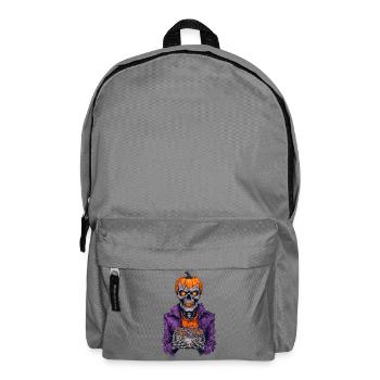 Halloween Skeleton Candy - Backpack - elephant grey - Front
